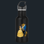 Belle and Beast Dancing Stainless Steel Water Bottle<br><div class="desc">Belle</div>