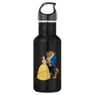 Belle and Beast Dancing Stainless Steel Water Bottle