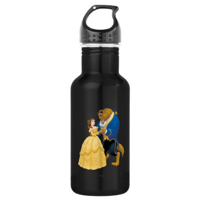 Belle and Beast Dancing Stainless Steel Water Bottle