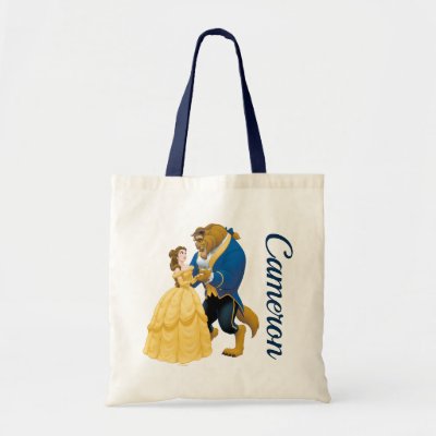 Belle and Beast Dancing Tote Bag