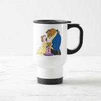 Belle and Beast Holding Hands