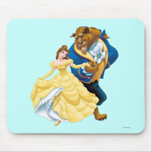 Belle and Beast Mouse Pad