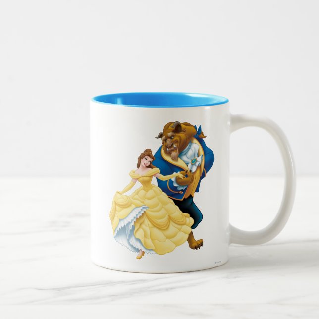 Belle and Beast Two-Tone Coffee Mug (Right)