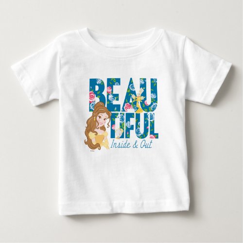 Belle  Beautfiul Inside  Out Baby T_Shirt