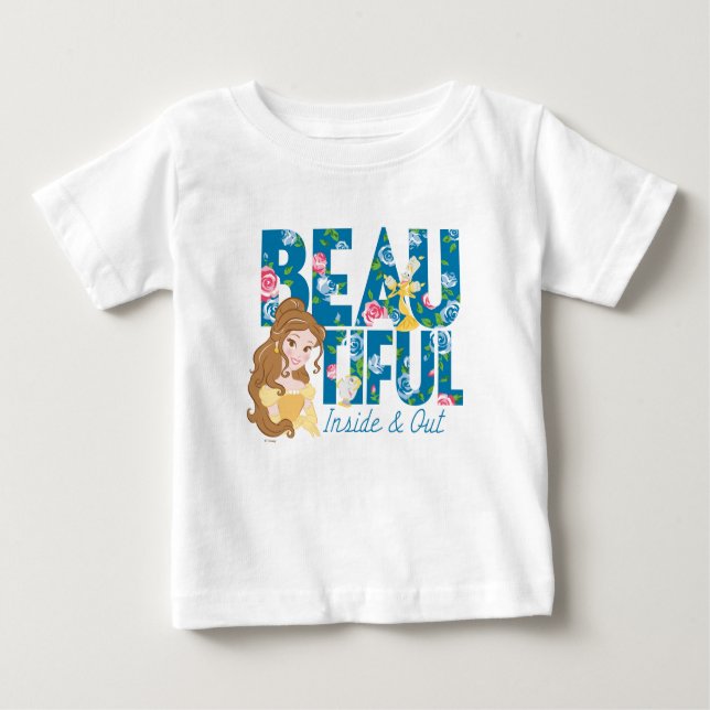Belle | Beautfiul Inside & Out Baby T-Shirt (Front)