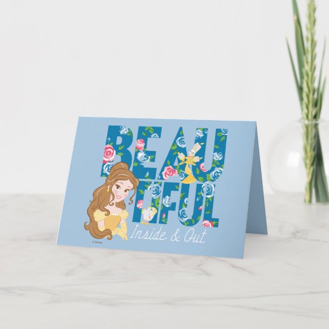 Belle | Beautfiul Inside & Out Card (Front)