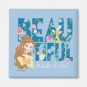 Belle   Beautfiul Inside & Out Magnet
