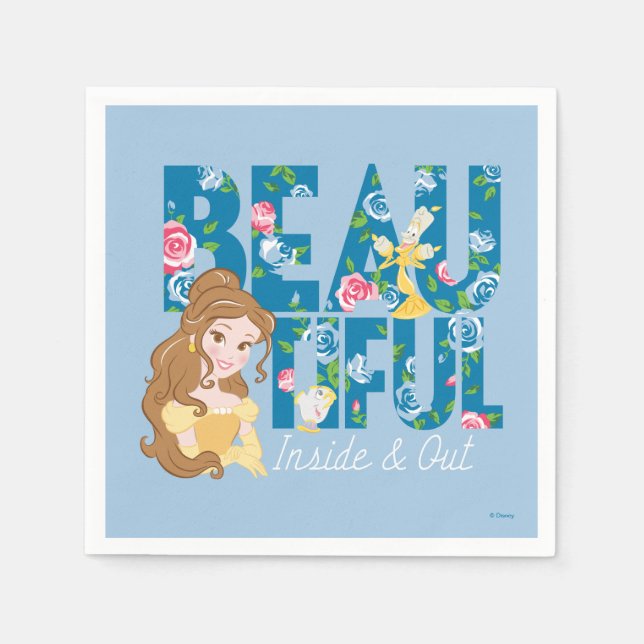 Belle | Beautfiul Inside & Out Napkins (Front)