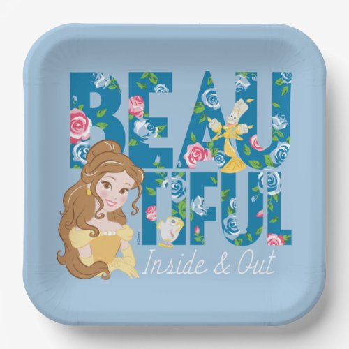 Belle | Beautfiul Inside & Out Paper Plates