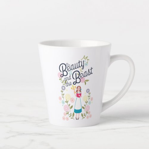 Belle  Beauty And The Beast Latte Mug