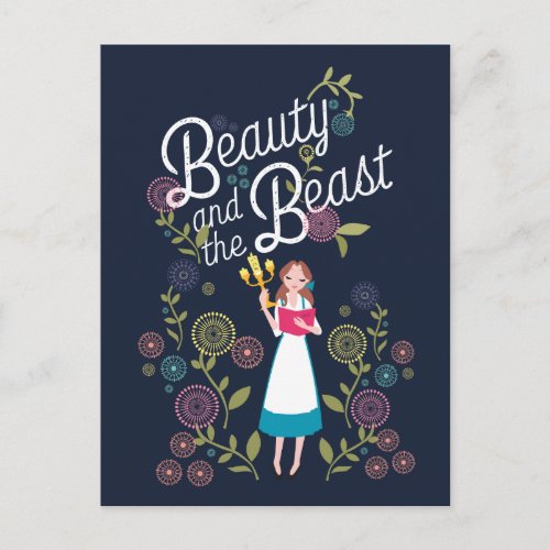 Belle  Beauty And The Beast Postcard