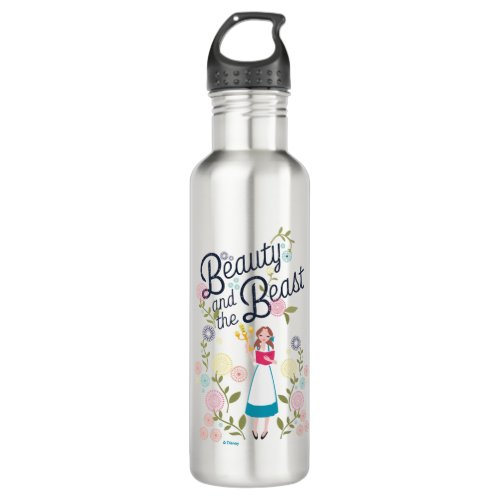 Belle  Beauty And The Beast Stainless Steel Water Bottle