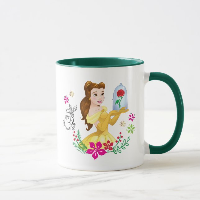 Belle | Belle And Her Christmas Rose Mug (Right)