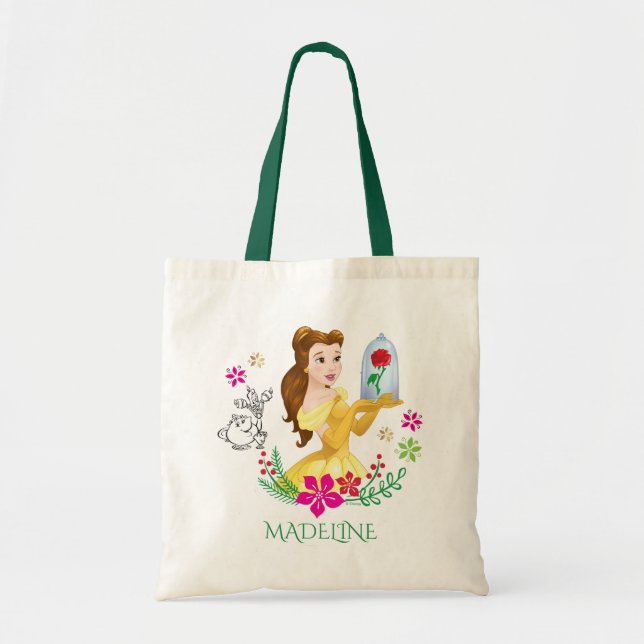 Belle | Belle And Her Christmas Rose Tote Bag (Front)