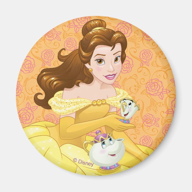 Belle | Besties Chill Together Magnet (Front)