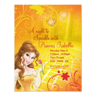 Belle Birthday Invitation