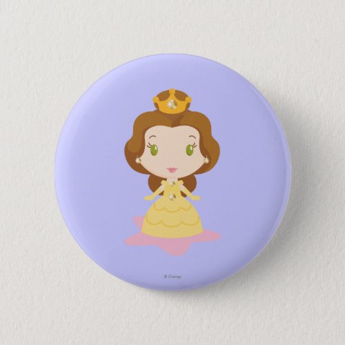 Belle Cartoon Pinback Button