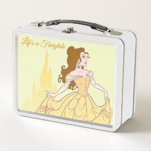Belle & Castle Graphic Metal Lunch Box