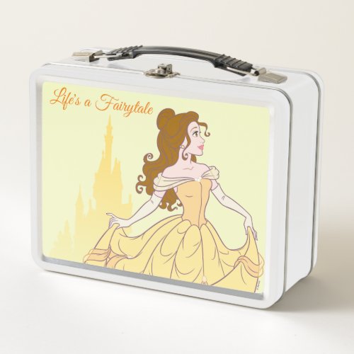 Belle  Castle Graphic Metal Lunch Box