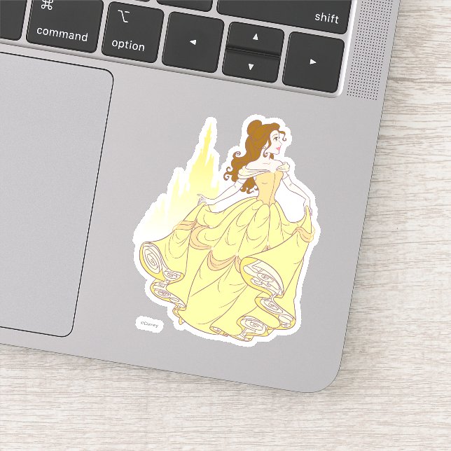 Belle & Castle Graphic Sticker (Detail)