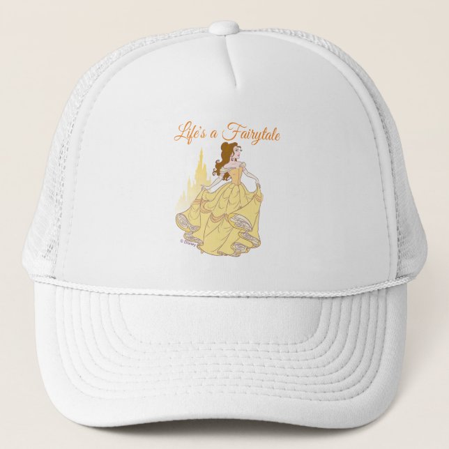 Belle & Castle Graphic Trucker Hat (Front)