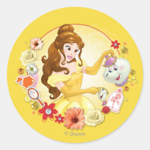 Belle - Compassionate Classic Round Sticker
