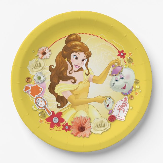 Belle - Compassionate Paper Plates (Front)