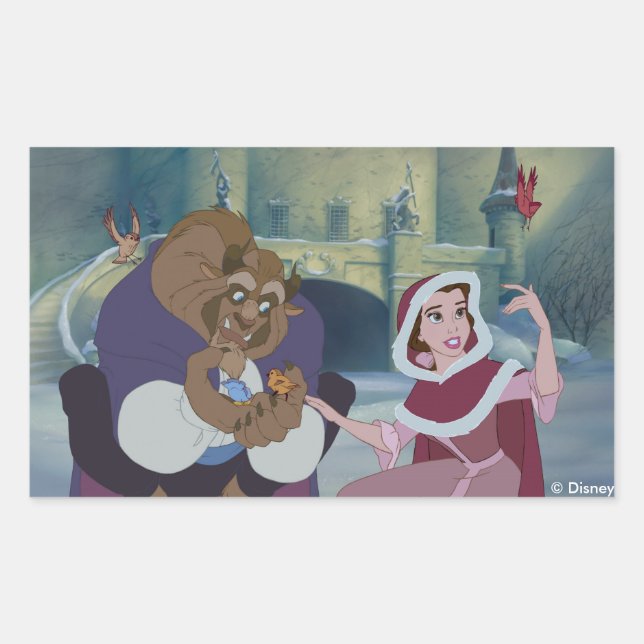 Belle | Dare to Dream! Rectangular Sticker (Front)