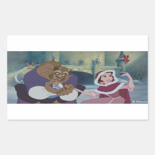 Belle   Dare to Dream! Rectangular Sticker