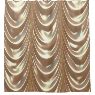Belle Drape Elegant Pattern Shower Curtain
