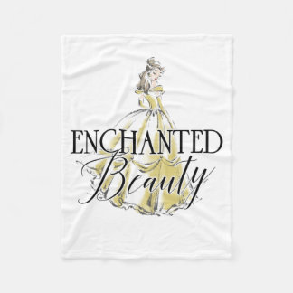 Belle | Enchanted Beauty Fleece Blanket