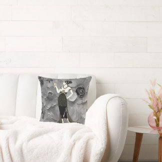 Belle Epoque 2 Throw Pillow