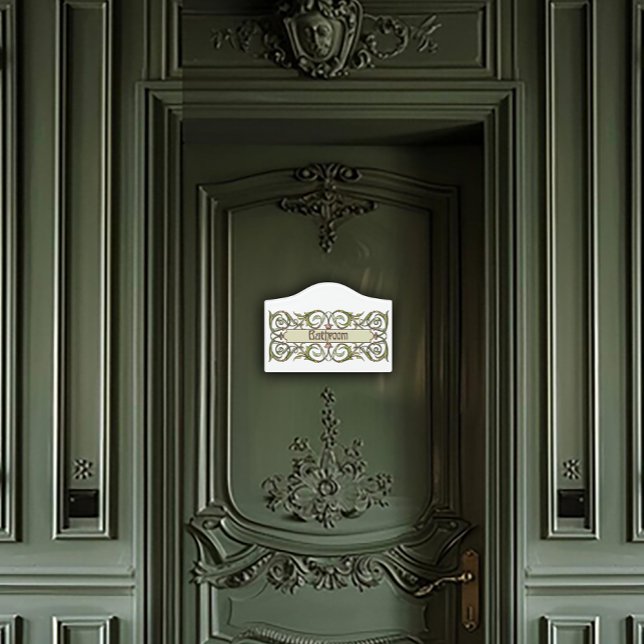 Belle Époque Blooming Door Sign (Creator Uploaded)
