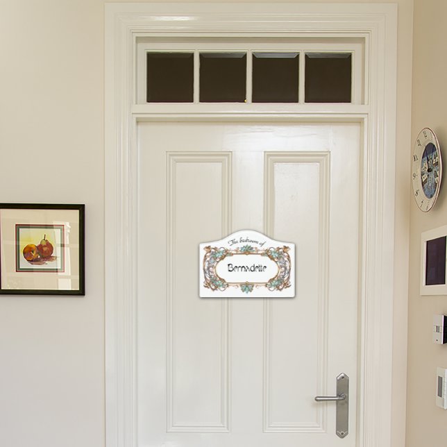 Belle Époque Blooming Door Sign (Creator Uploaded)