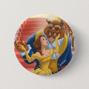 Belle   Fearless Pinback Button