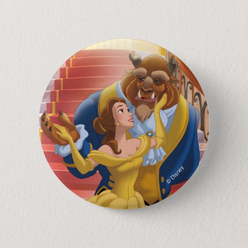 Belle  Fearless Pinback Button
