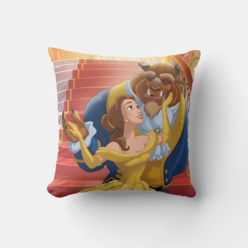 Belle  Fearless Throw Pillow