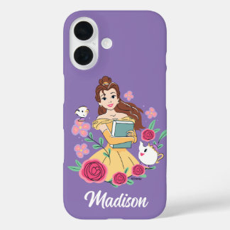 Belle & Friends Bookish Blooms iPhone 16 Case