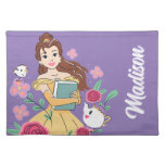 Belle &amp; Friends Bookish Blooms Cloth Placemat