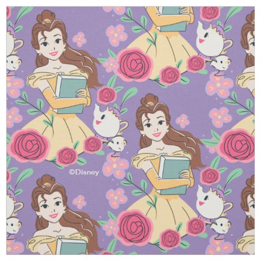 Belle & Friends Bookish Blooms Fabric