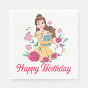 Belle & Friends Bookish Blooms Napkins
