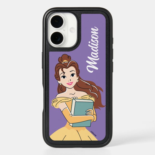 Belle & Friends Bookish Blooms Otterbox iPhone Case (Back)