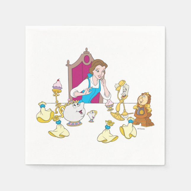 Belle & Friends Napkins (Front)