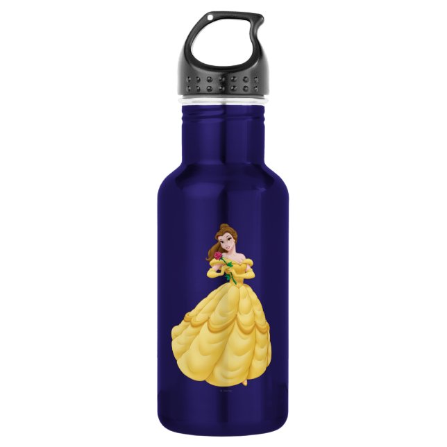 Belle Holding Rose Water Bottle (Front)