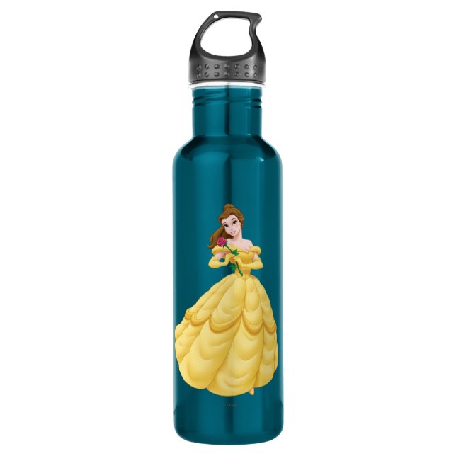 Belle Holding Rose Water Bottle (Front)