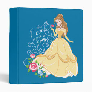 Belle I Love A Good Story Binder