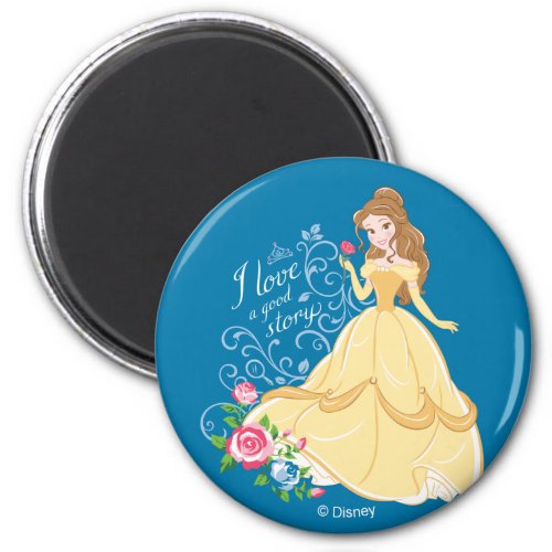 Belle  I Love A Good Story Magnet