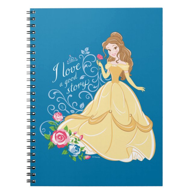 Belle | I Love A Good Story Notebook (Front)