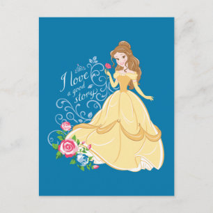 Belle   I Love A Good Story Postcard