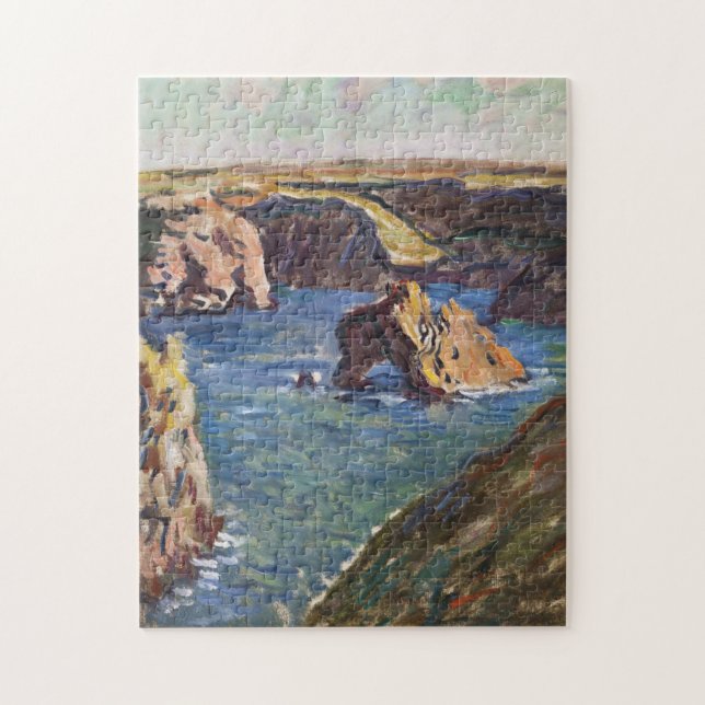 Belle-Ile Monet Fine Art Jigsaw Puzzle (Vertical)